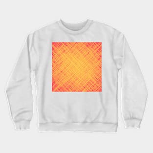 Abstract Diagonal Line Pattern Crewneck Sweatshirt